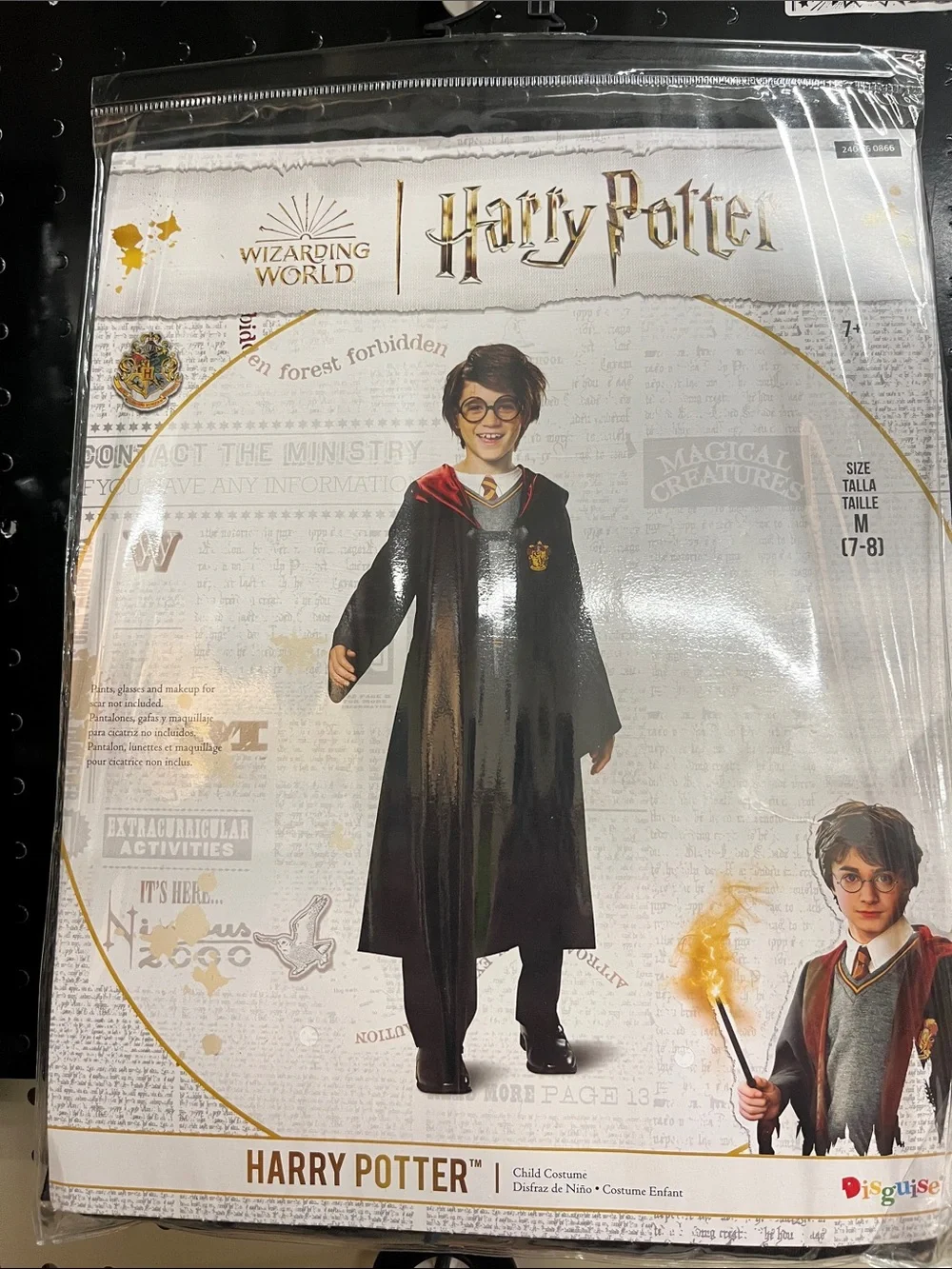 Warner Bros. Harry Potter Gryffindor Robe Costume - Black and Red